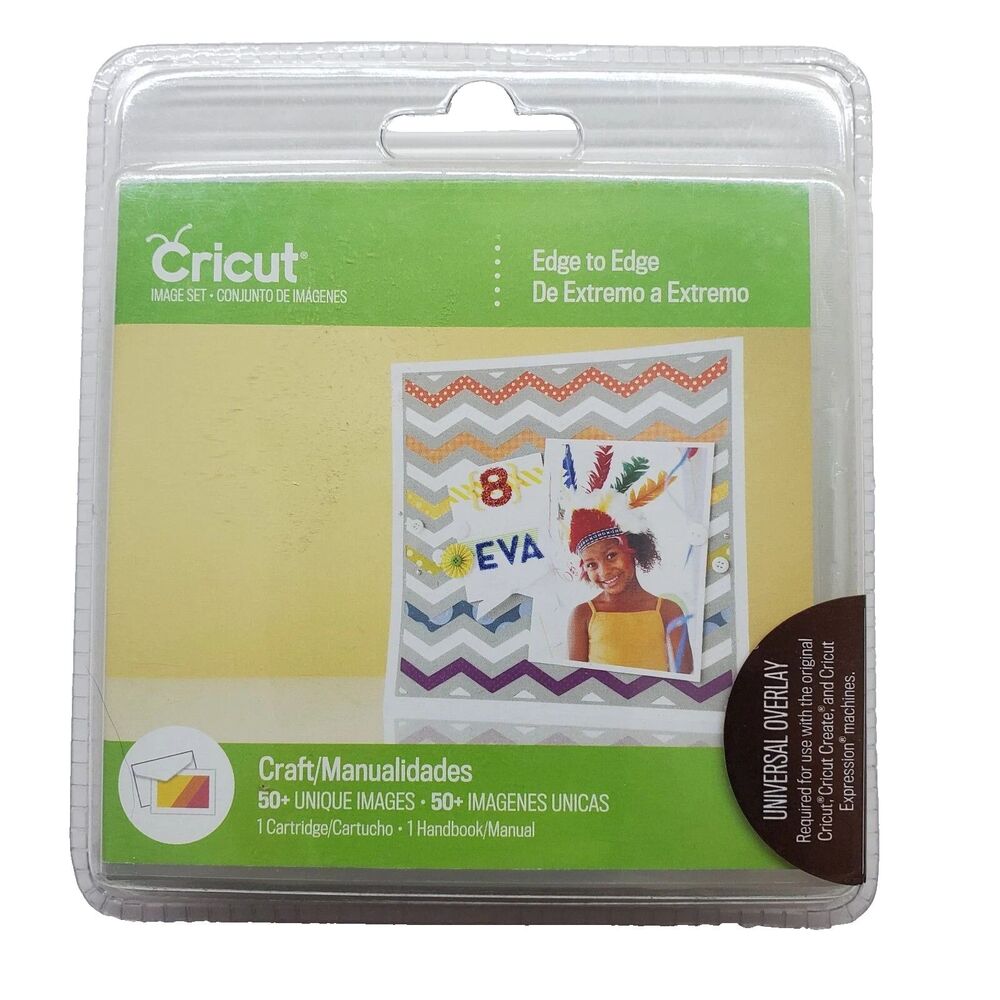 Cricut Image set Edge to Edge New and Sealed 50+ Unique Images Borders